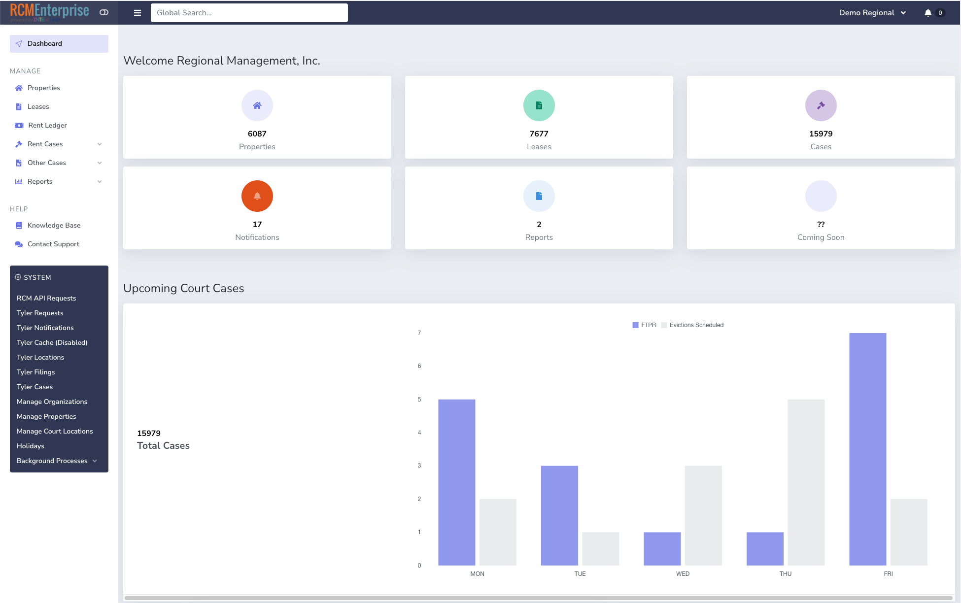 Rent Case Management
